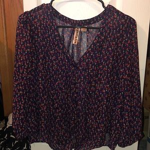 Sheer Button-up Top!!